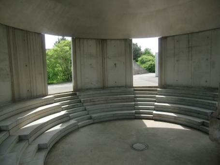 Raketenstation Hombroich : Begehbare Skulptur ( innen )